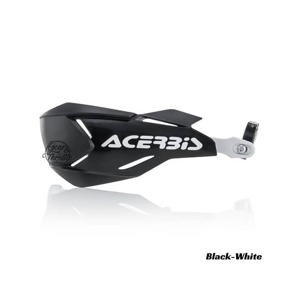 Acerbis X-Factory Protective Handguards Black White