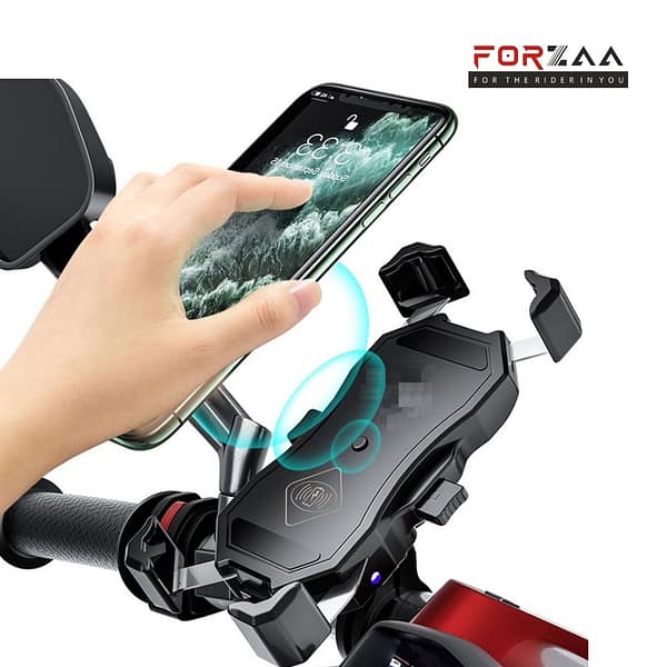 Forzaa-Apex-Motorcycle-Mobile-Mount-Holder-with-charger (3)