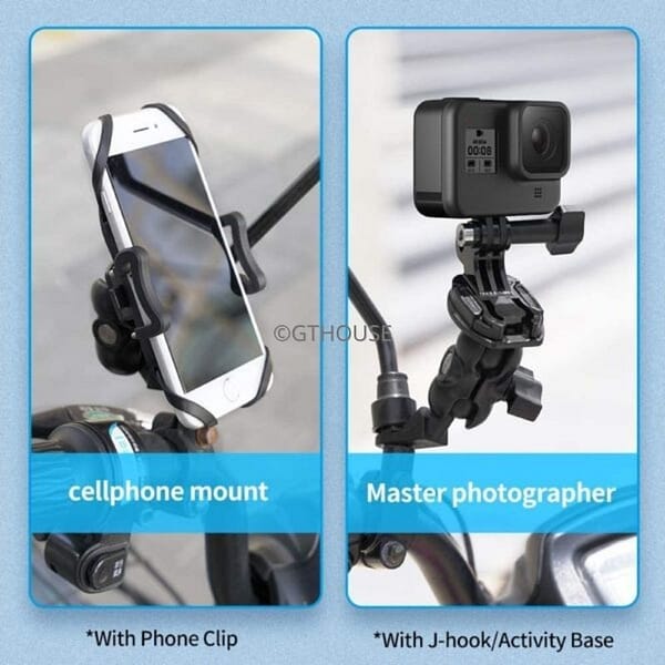 Handlebar Mount With Quickrelease Adapter + Phone Mount (6)