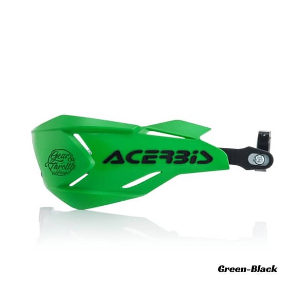 Acerbis X-Factory Protective Handguards Green Black