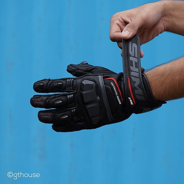 Shima XRS2 Sports Touring Gloves Back side actual photo